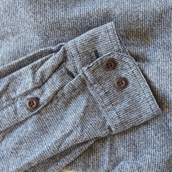 Duluth Free Swingin' Twist Cotton Flannel Relaxed Fit Button-Down Oversize Large - Picture 5 of 11